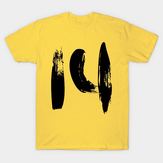 Number 14 T-Shirt by Erena Samohai